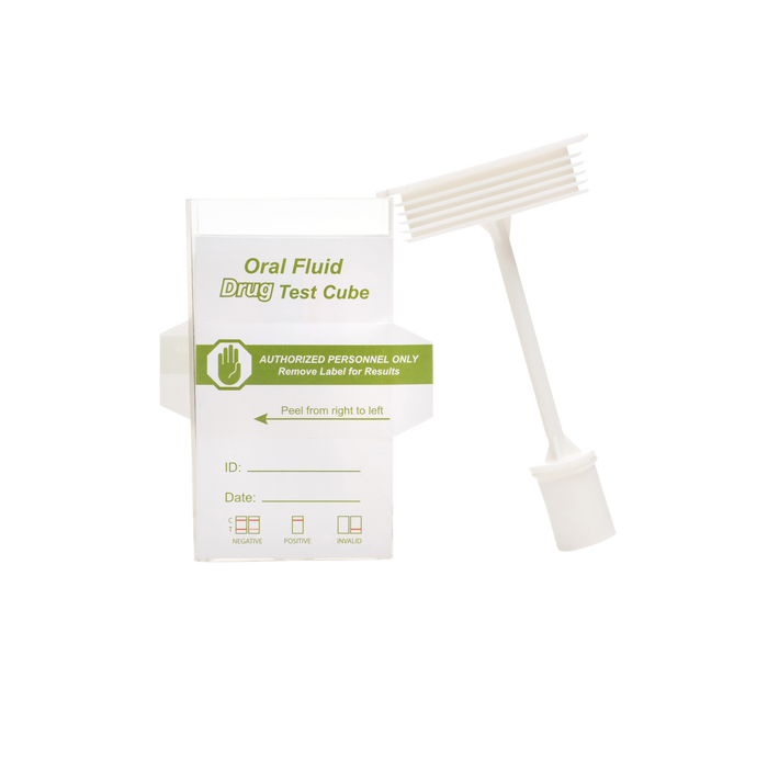 6 Panel Premium Saliva Drug Test - Box of 25 - Teststock.co