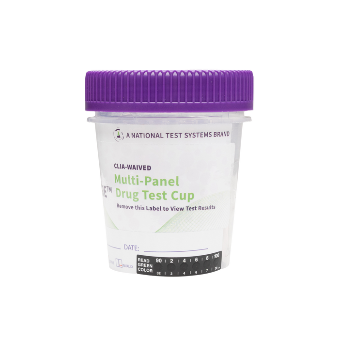DrugSURE CLIA Waived 12 Panel Test Cup (B1201M) - (Box of 25) - Teststock.co