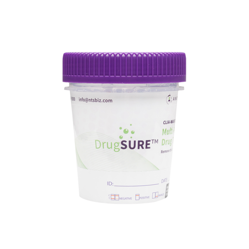 DrugSURE CLIA Waived 10 Panel Test Cup (B1001M) - (Box of 25) - Teststock.co