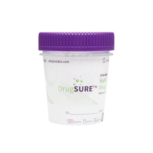 DrugSURE CLIA Waived 12 Panel Test Cup (B1201M) - (Box of 25) - Teststock.co