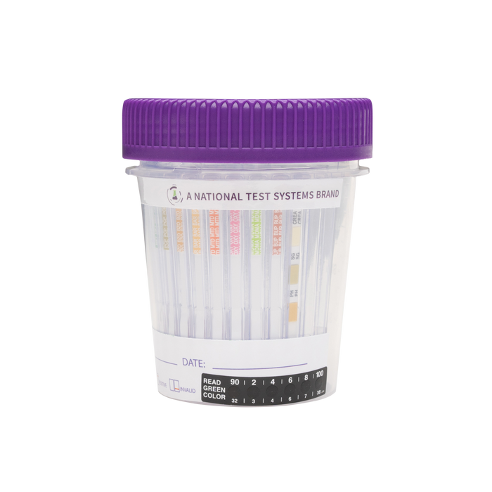 DrugSURE CLIA Waived 12 Panel Test Cup (B1201M) - (Box of 25) - Teststock.co