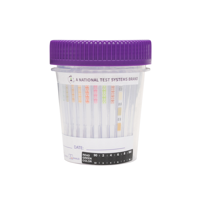 DrugSURE CLIA Waived 10 Panel Test Cup (B1001M) - (Box of 25) - Teststock.co
