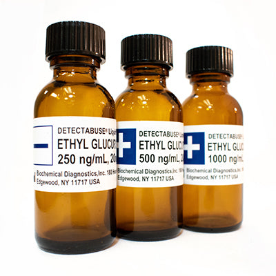DETECTABUSE Ethyl Glucuronide (ETG) Liquid Urine Controls - 3 Boxes of 2X20ml Vials - Teststock.co